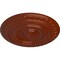 Ekena Millwork Artis Ceiling Medallion (Fits Canopies up to 6 7/8"), Hand-Painted Firebrick, 15 3/4"OD x 1 3/8"P CM15ARFIF - alternate 2